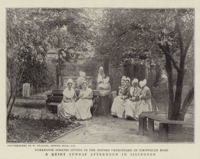 هدوء بعد ظهر الأحد في Islington بواسطة مصور انجليزى