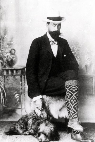 أدريان الأمل مع روبي ، ج. 1880-1900 بواسطة مصور انجليزى