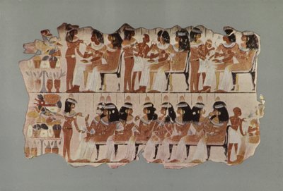 وليمة مصرية (صورة) بواسطة مصور انجليزى