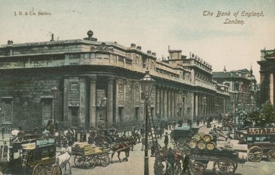 بنك إنجلترا ، لندن بواسطة مصور انجليزى