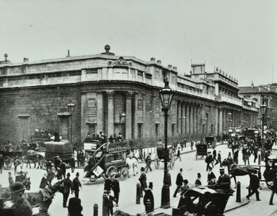 بنك إنجلترا ، شارع ثريدنيدل ، مدينة لندن ، 1890 بواسطة مصور انجليزى