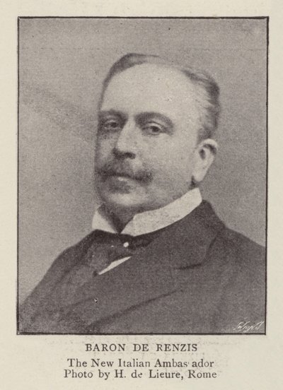 Baron de Renzis بواسطة مصور انجليزى