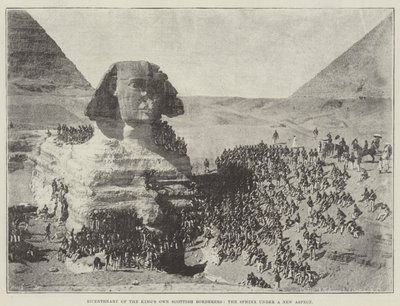 الذكرى المئوية الثانية للملوك يمتلكون الحدود الاسكتلندية وأبو الهول تحت منظور جديد بواسطة مصور انجليزى