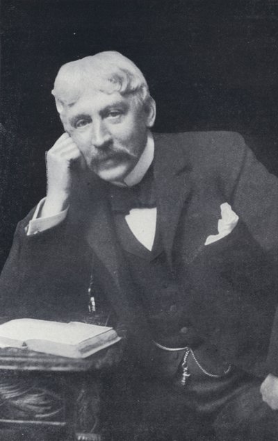 Bret Harte (b/w photo) بواسطة مصور انجليزى