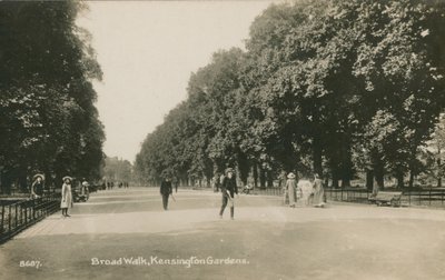 برود ووك ، حدائق كنسينغتون بواسطة مصور انجليزى