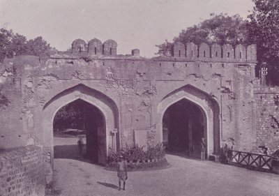 بوابة الكشمير ، دلهي بواسطة مصور انجليزى