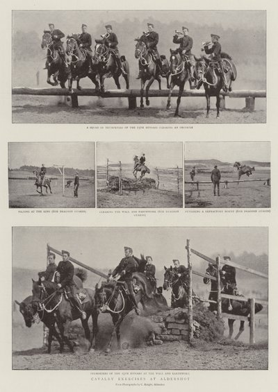 تمارين الفرسان في ألدرشوت بواسطة English Photographer