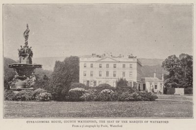 منزل Curraghmore ، مقاطعة Waterford ، مقر المركيز من Waterford بواسطة مصور انجليزى