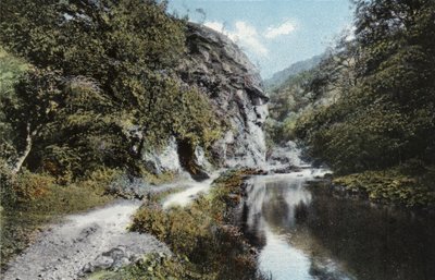 Dovedale ، الصخرة ذات الوجه الأسد بواسطة مصور انجليزى