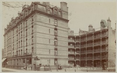 مباني Ebury على طريق Pimlico بواسطة مصور انجليزى