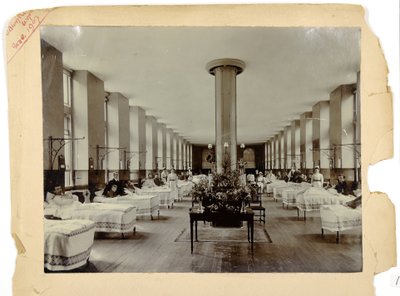 إدوارد وارد ، مستشفى سانت توماس ، 1907 بواسطة مصور انجليزى