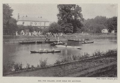 Eel Pie Island ، تم بيعه للتو بالمزاد بواسطة مصور انجليزى