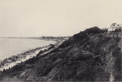Felixstowe: Zigzag View and Landguard Fort (b/w photo) بواسطة مصور انجليزى