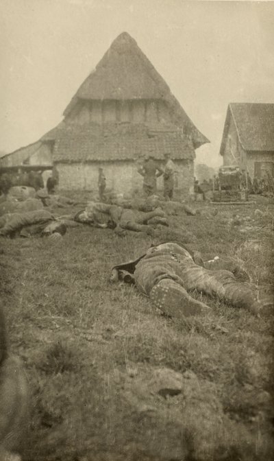 من ألبوم يحتوي على 134 صورة فوتوغرافية مرتبطة بالحرب العالمية الأولى ، الجبهة الغربية ، 1914-1918 بواسطة مصور انجليزى
