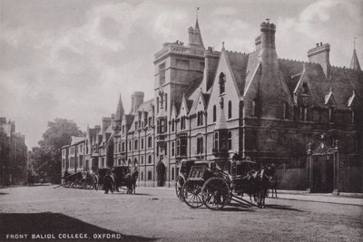 Front Baliol College، Oxford بواسطة مصور انجليزى