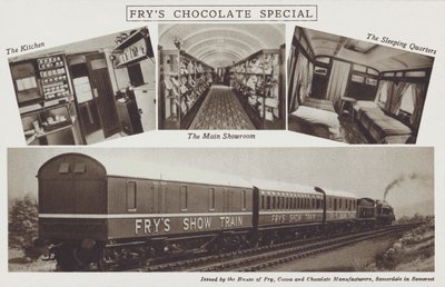 Frys Chocolate Special Train (b/w photo) بواسطة مصور انجليزى