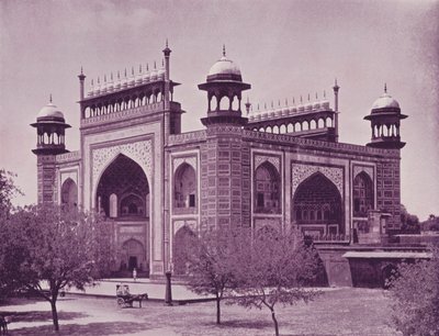بوابة تاج ، أغرا بواسطة مصور انجليزى