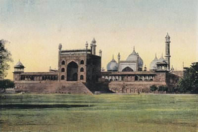 بوابة "الجامع الكبير" دلهي بواسطة مصور انجليزى