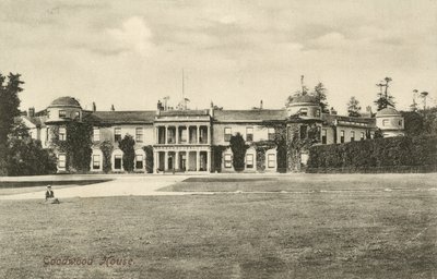 Goodwood House ، West Sussex (صورة b / w) بواسطة مصور انجليزى