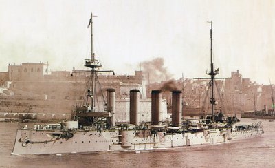 جلالة الملك أبو قير ، 1902 (طباعة بني داكن) بواسطة مصور انجليزى