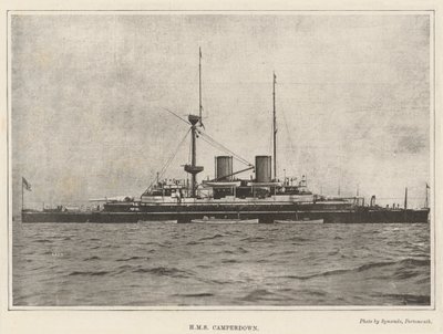 HMS Camperdown بواسطة مصور انجليزى