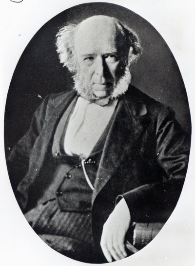 هربرت سبنسر (1820-1903) بواسطة مصور انجليزى