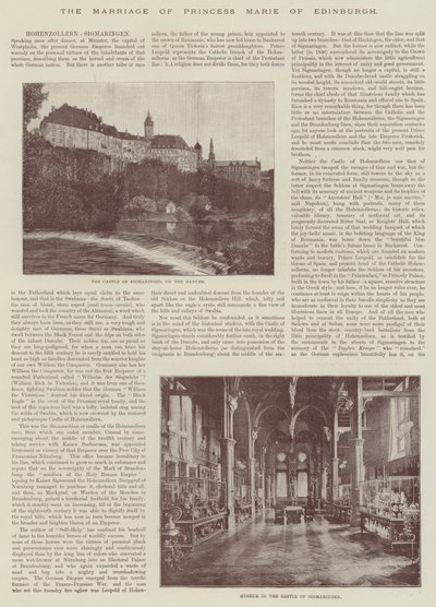 Hohenzollern-Sigmaringen بواسطة مصور انجليزى