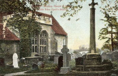 كنيسة الثالوث المقدس ، Bosbury (صورة ملونة) بواسطة مصور انجليزى