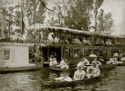 القوارب المنزلية في Henley (صورة b / w) بواسطة مصور انجليزى