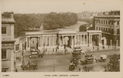 ركن هايد بارك ، لندن بواسطة مصور انجليزى