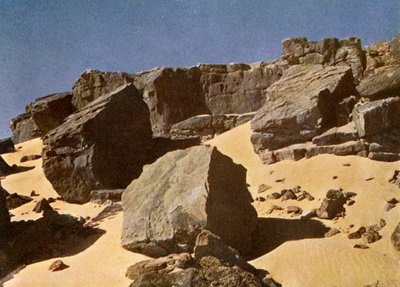 في الصحراء ، مصر بواسطة مصور انجليزى