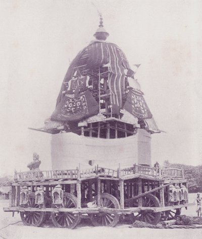 Jagannath Car، Puri بواسطة مصور انجليزى