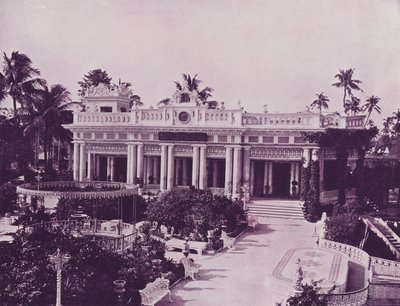 حديقة معبد جين ، كلكتا بواسطة مصور انجليزى