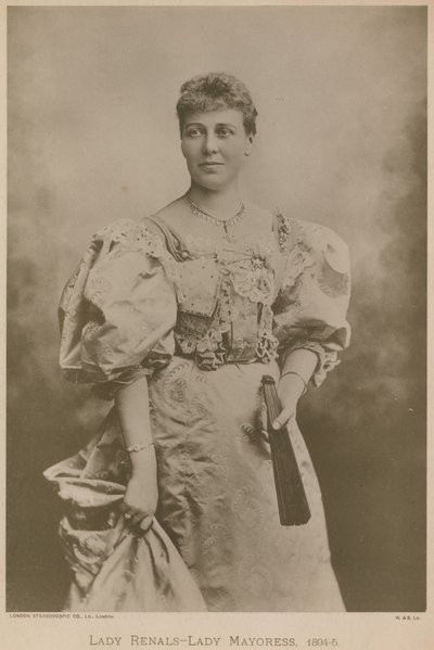 Lady Renals - سيدة مايور ، 1894-95 بواسطة مصور انجليزى