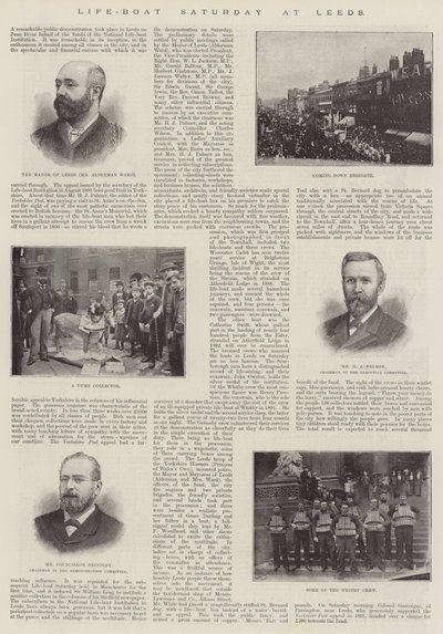 قارب نجاة السبت في ليدز بواسطة English Photographer