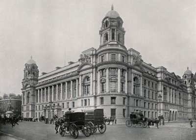 London: War Office, Whitehall (b/w photo) بواسطة مصور انجليزى