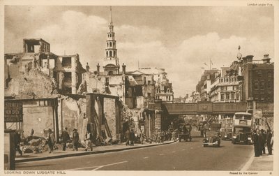 تطل لودجيت هيل ، لندن بواسطة مصور انجليزى