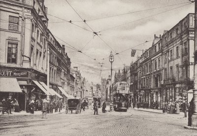 Lord Street, Liverpool (b/w photo) بواسطة مصور انجليزى