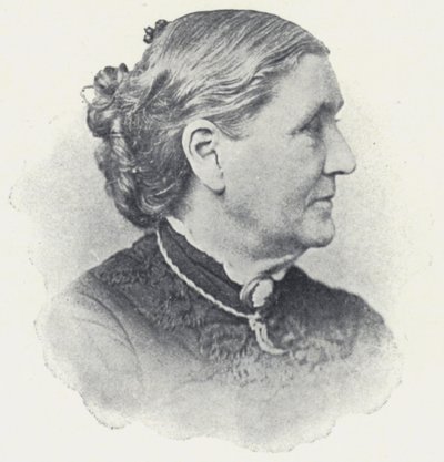 Lucy Larcom (b/w photo) بواسطة مصور انجليزى