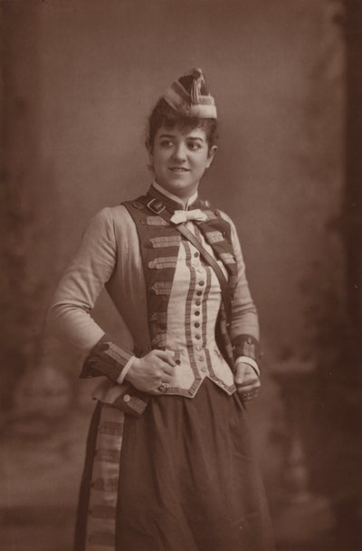 Mademoiselle Zelie de Lussan بواسطة مصور انجليزى