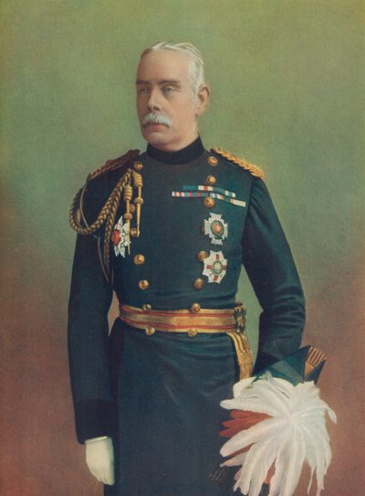 اللواء السير جي سي ماكنيل. Equerry إلى جلالة الملكة بواسطة مصور انجليزى
