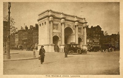ماربل آرك ، لندن (b / w photo) بواسطة مصور انجليزى