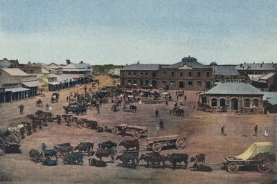 ساحة السوق ، كيمبرلي بواسطة مصور انجليزى