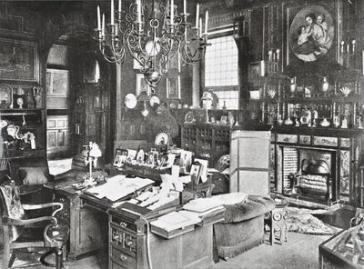 مارلبورو هاوس ، بال مول ، وستمنستر إل بي: دراسة أمير ويلز ، 1895 بواسطة مصور انجليزى
