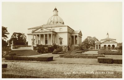 قلعة Mereworth ، كنت (صورة b / w) بواسطة مصور انجليزى