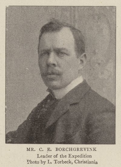 السيد CE Borchgrevink بواسطة مصور انجليزى
