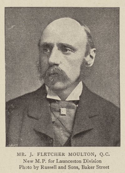 السيد J Fletcher Moulton، QC بواسطة مصور انجليزى