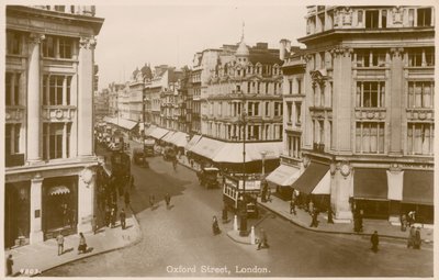 شارع أكسفورد بواسطة مصور انجليزى