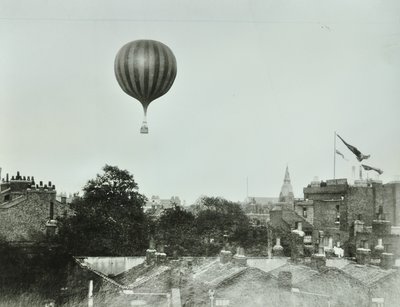 ملاهي الحور: منطاد الهواء الساخن ، 1892 بواسطة مصور انجليزى