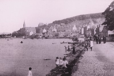 Port Bannatyne (صورة b / w) بواسطة مصور انجليزى